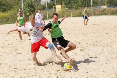 Завершается чемпионат Рязанской области по пляжному футболу