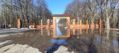 Уровень воды в реке Оке у Рязани поднялся ещё на 20 сантиметров