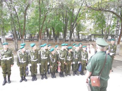 Рязанские школьники продолжили занятия в кадетских классах пограничного профиля