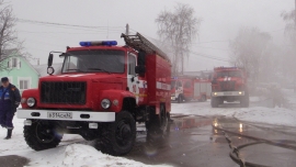 В Рязани и области погорели два здания и два автомобиля