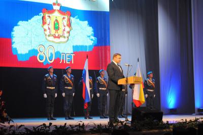 Почти все губернаторы Рязанской области прибыли на празднование 80-летия региона