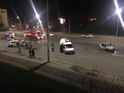 На Куйбышевском шоссе в Рязани произошло серьёзное ДТП