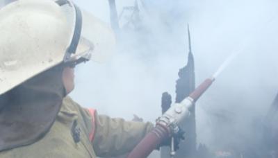 В Рыбновском районе сгорел дом, есть пострадавшие