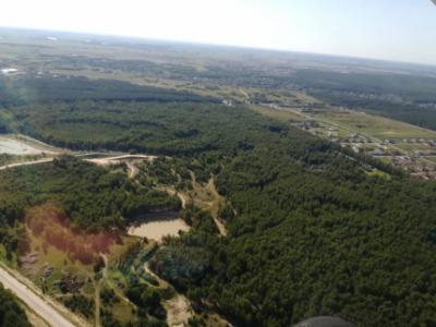 В Рязанской области с воздуха осмотрели леса в наиболее пожароопасных районах
