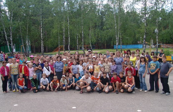В детском оздоровительном лагере «Лучезарный» прошёл праздник с символичным названием