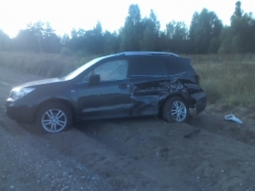 В Клепиковском районе столкнулись три автомобиля, есть пострадавший