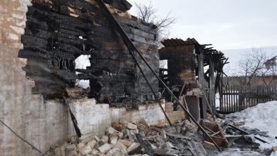 Появились подробности пожара в Милославском районе, где погибли два человека