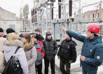 Рязанские школьники побывали в гостях у энергетиков