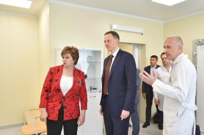 Павел Малков посетил новый корпус онкодиспансера в Рязани