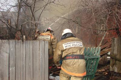 За субботу на Рязанщине сгорели два дома, баня и гараж