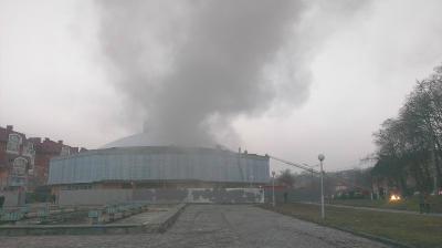Эксперты выясняют причины пожара в здании Рязанского цирка