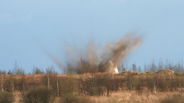 На полигоне артучилища в Рязанской области сдетонировали боеприпасы