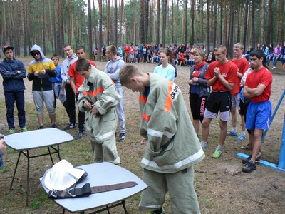 Рязанские школьники продемонстрировали знание пожарного дела