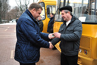 Рязанский регион пополнили новые школьные автобусы