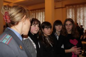 Учащиеся старших классов побывали на Дне открытых дверей Рязанского филиала Московского университета МВД России