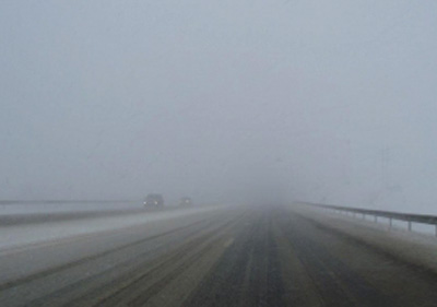 В Рязанской области ожидаются туман, гололёд и мокрый снег