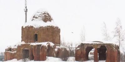 В пронском селе Малинищи погибает древняя церковь