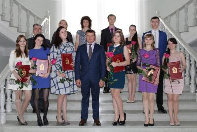 Глава Рязани Владислав Фролов вручил поощрительные премии студентам рязанских вузов