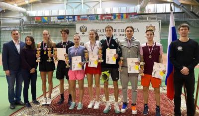 Рязанские теннисисты завоевали три награды Всероссийского турнира