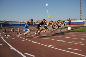 На стадионе ЦСК проходит чемпионат Рязанской области по лёгкой атлетике