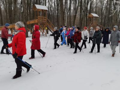 Рязанцев приглашают на скандинавскую ходьбу в Лесопарк каждый вторник