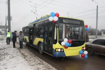 По Рязани будет курсировать низкопольный троллейбус