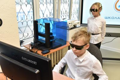 В Рязани открылся первый детский технопарк «Кванториум» на базе школы