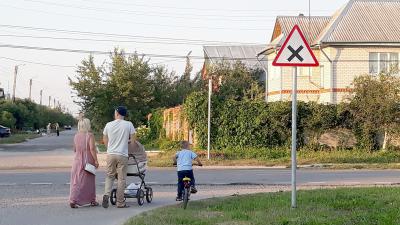 В Новомичуринске «Приора» не уступила дорогу велосипедистке