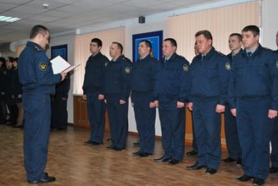 Слушатели учебного центра рязанского УФСИН приняли присягу
