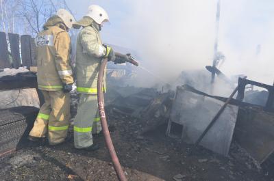 В Рязани произошло два пожара