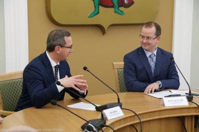Сергей Карабасов обсудил вопросы взаимодействия с делегацией из Обнинска