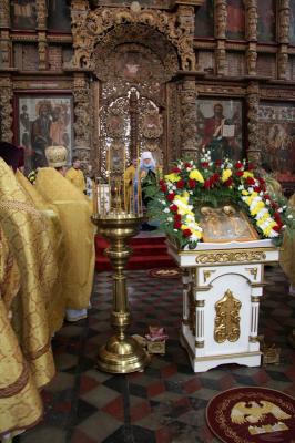 В Успенском соборе Рязани освящён новый престол