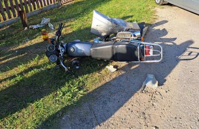 В ДТП в Клепиковском районе пострадал мотоциклист