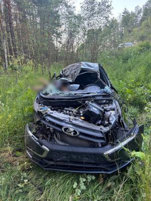 В Клепиковском районе в аварии погибли водитель и пассажир легковушки