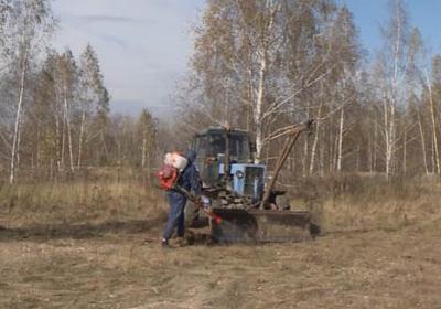 В Рыбновском районе продезинфицировали территорию, где ранее нашли мёртвых кур