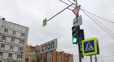 На двух перекрёстках в Рязани смонтируют новые светофоры