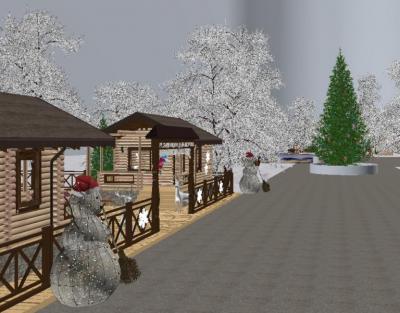 В рязанском Лесопарке откроется Новогодняя деревня