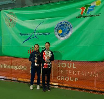 Рязанские теннисистки отличились на представительных турнирах в Турции и России
