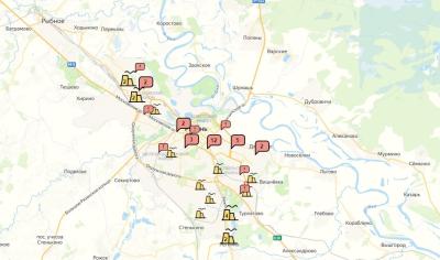 Рязанцы ощутили запах гари в разных районах города