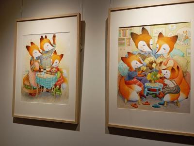 В Рязани открылась выставка иллюстратора детских книг Екатерины Гончаровой «Очень сильные чувства»