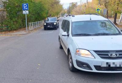 На улице Яхонтова в Рязани Lada Largus сбила ребёнка