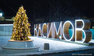 В конкурсе на лучшее новогоднее оформление городов Рязанской области победил Касимов