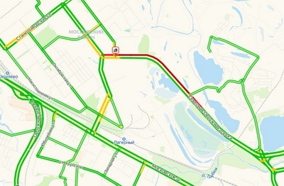 Пробки рязань сейчас окружная северная онлайн карта