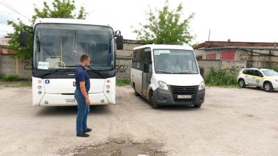 На маршруте №33 в Рязани арестовали автобус