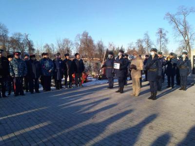 В Рязанской области перезахоронили останки красноармейца