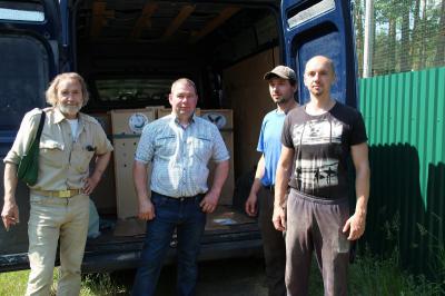 Стерхи из рязанского питомника отправились в Ямало-Ненецкий автономный округ