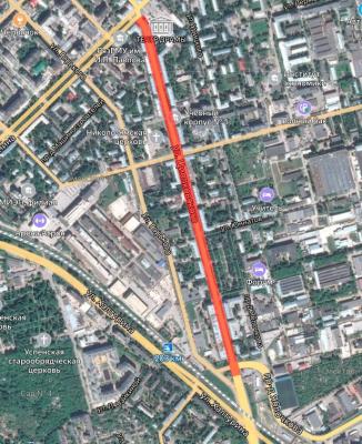 Опубликован график работ по ремонту улицы Циолковского в Рязани
