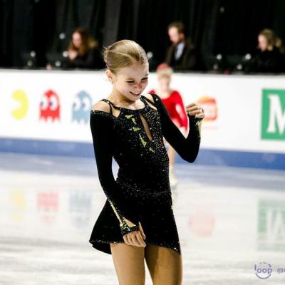 Александра Трусова установила новые мировые рекорды на турнире в Словакии
