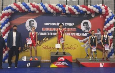 Рязанские борцы завоевали награды Всероссийских турниров