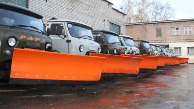 В Рязани коммунальную технику подготовили для работы зимой